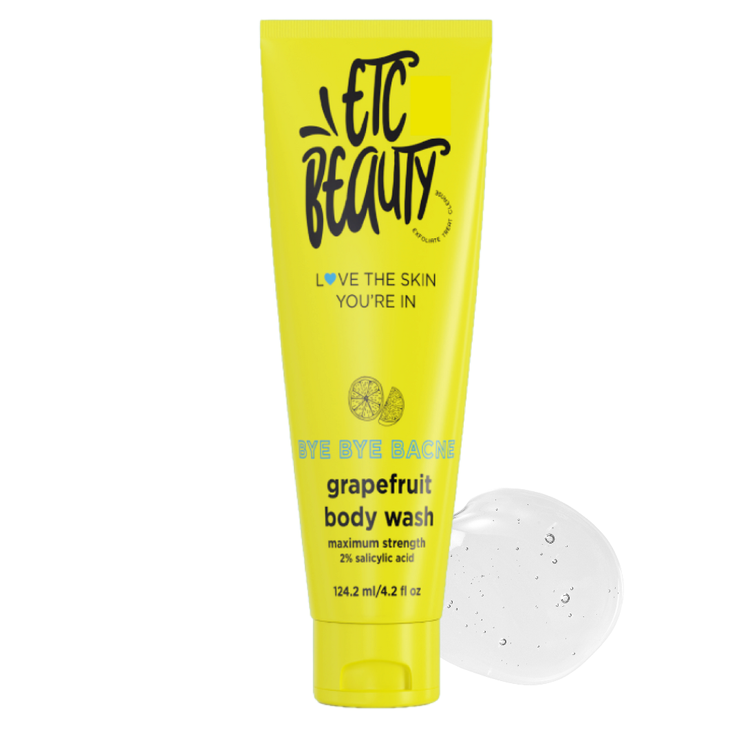 ETC Beauty® Bye Bye Bacne Acne Clarifying Bodywash With Grapefruit