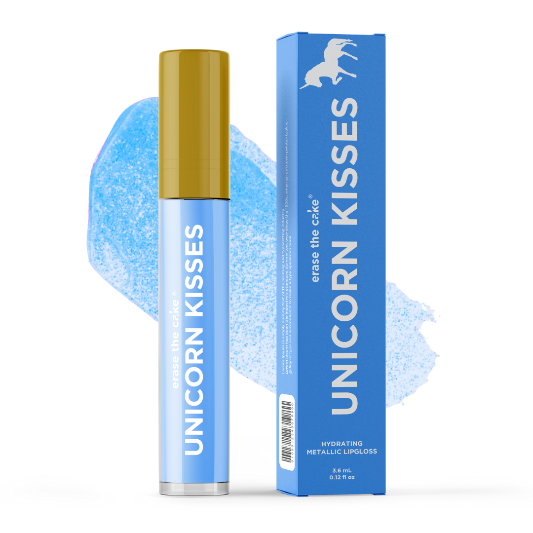 Brillo de labios metálico hidratante Unicorn Kisses de ETC Unicorn®