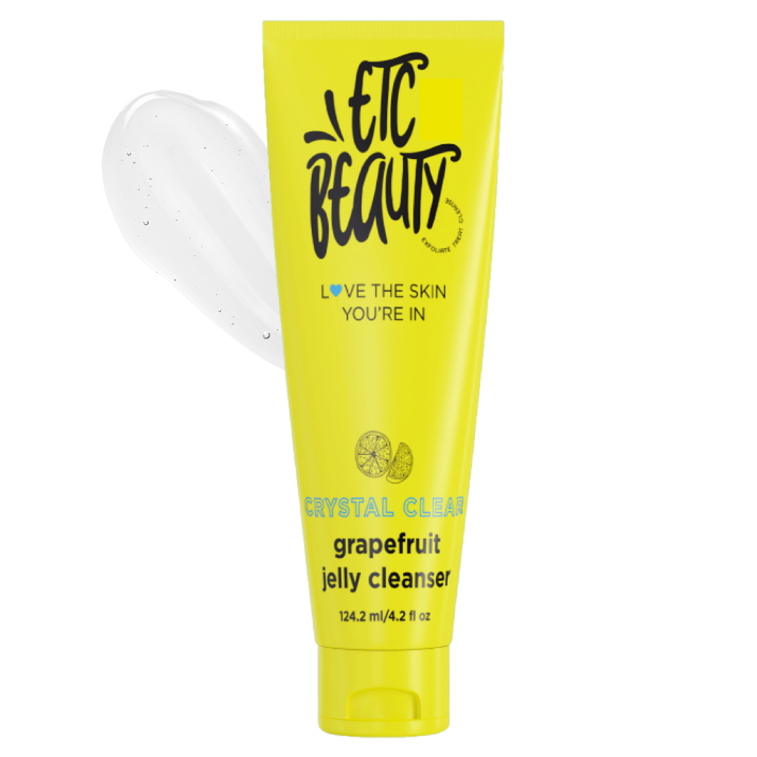 ETC Beauty® Crystal Clear Grapefrukt Jelly Cleanser