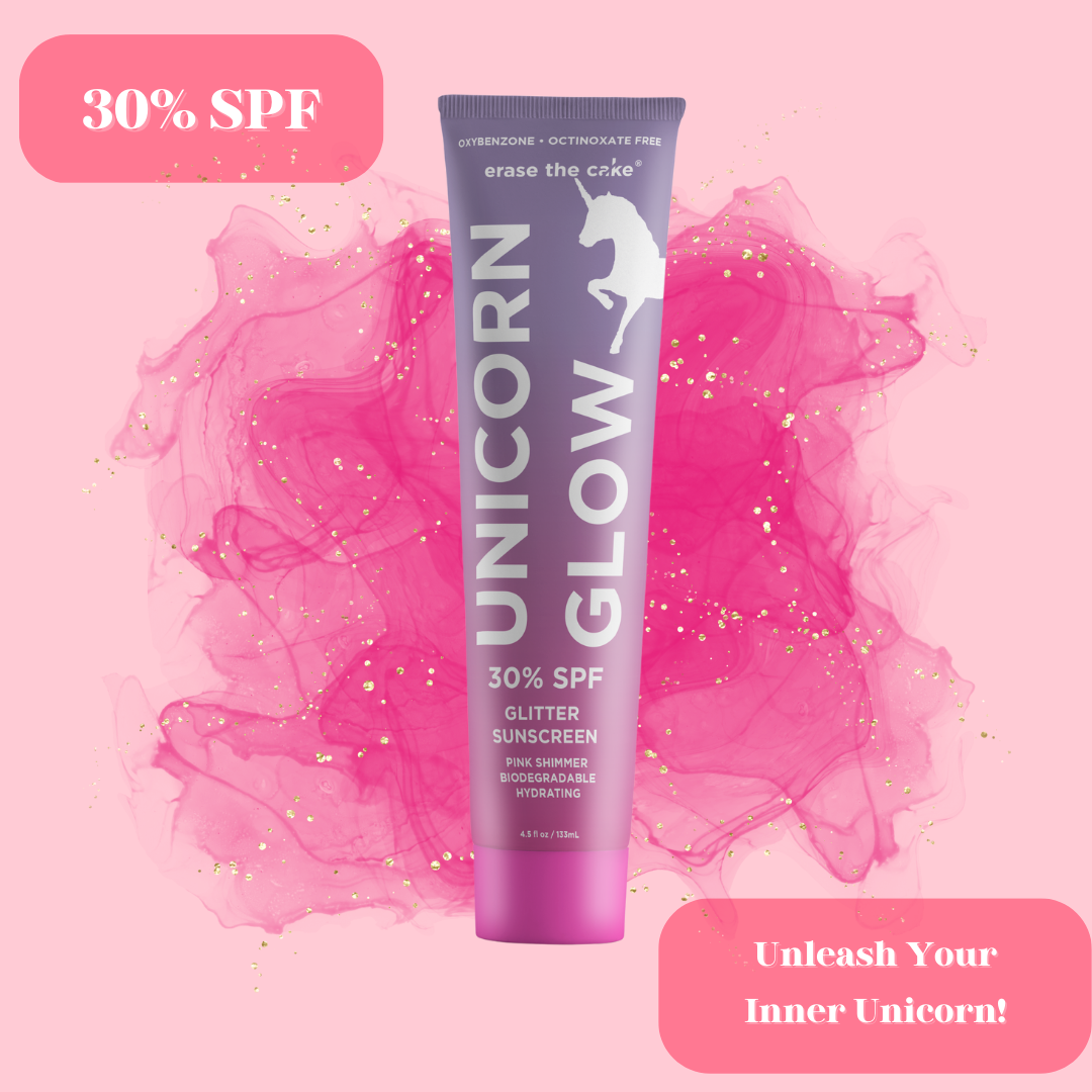 ETC Unicorn™ Unicorn Glow Sonnencreme mit 30 % LSF und Glitter