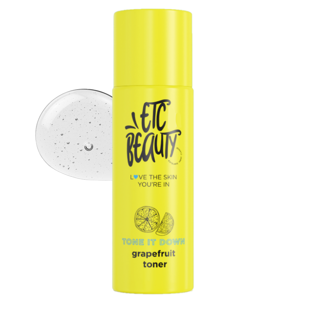 ETC Beauty® Tone It Down Toner Clarifiant Acné Au Pamplemousse