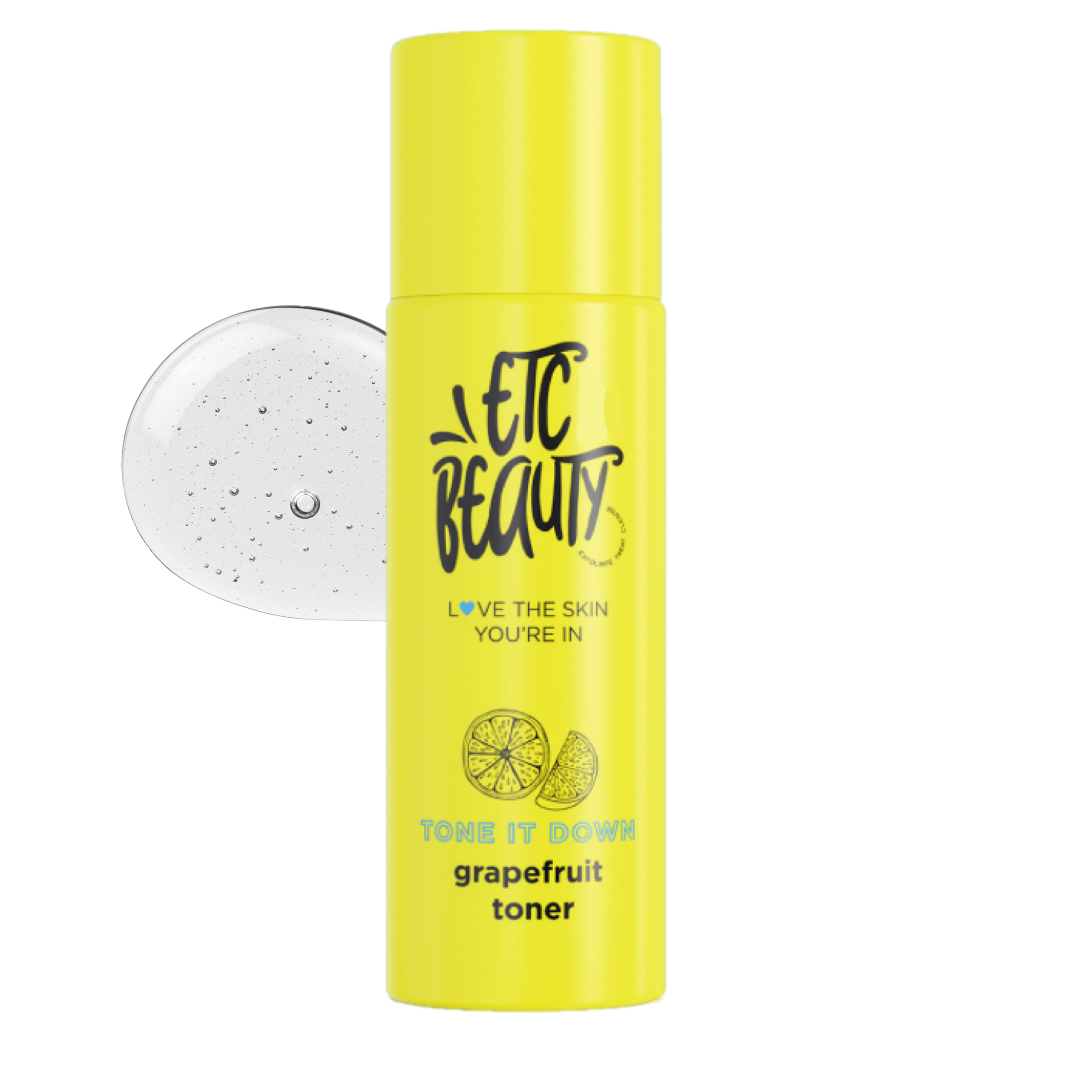 ETC Beauty® Tone It Down Tonico schiarente per l'acne al pompelmo