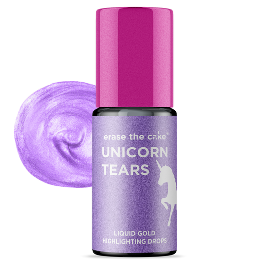 ETC Unicorn® Unicorn Tears Gotas Iluminadoras Doradas Líquidas