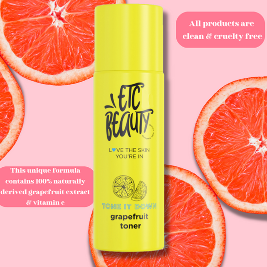 ETC Beauty™ Tone It Down Akne klärendes Gesichtswasser mit Grapefruit